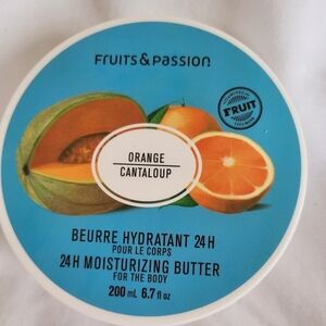 Fruits and Passion Orange Cantaloup 24 H Moisturizing Butter for the Body, New